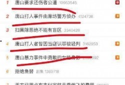 唐山打人外媒爆料了吗最新消息,细节披露与全球关注